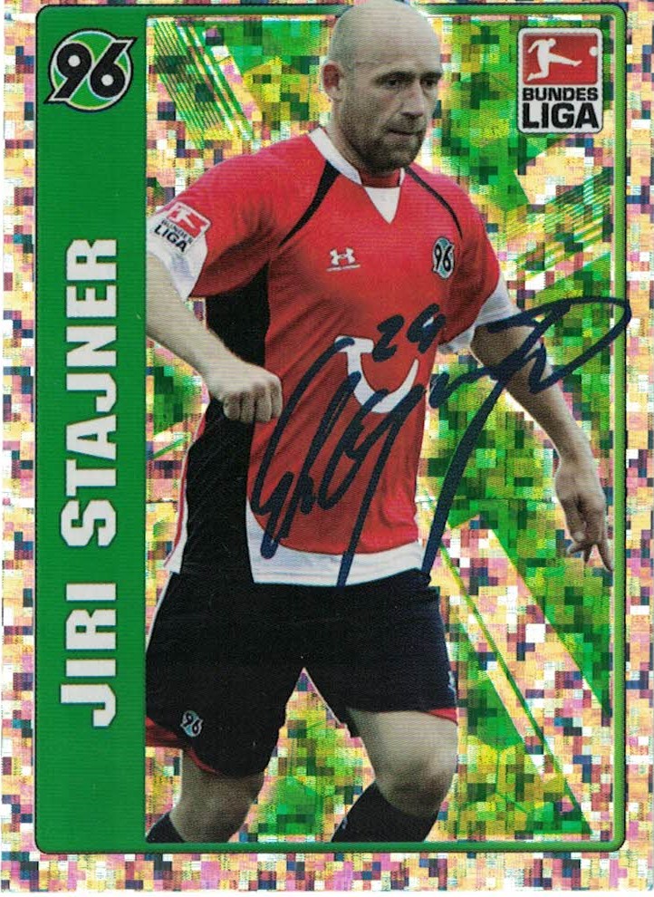 Jiří Štajner Hannover 96 samolepka Bundesliga Fussball 2009/10 #151