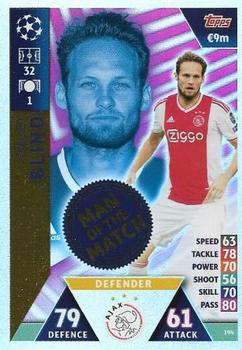Daley Blind AFC Ajax 2018/19 Topps Match Attax CL Man of the Match #194