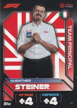 Guenther Steiner Haas Topps F1 Turbo Attax 2022 F1 Teams #93