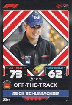 Mick Schumacher Haas Topps F1 Turbo Attax 2022 F1 Teams #95