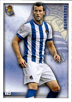 Agirretxe Real Sociedad Mundicromo Las Fichas Quiz de La Liga 2014/15 #182