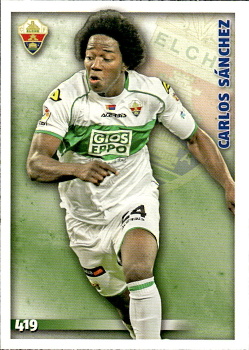 Carlos Sanchez Elche Mundicromo Las Fichas Quiz de La Liga 2014/15 #419a