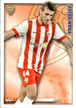 Fran Velez Almeria Mundicromo Las Fichas Quiz de La Liga 2014/15 #442