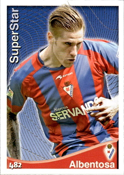 Albentosa Eibar Mundicromo Las Fichas Quiz de La Liga 2014/15 Superstar #482