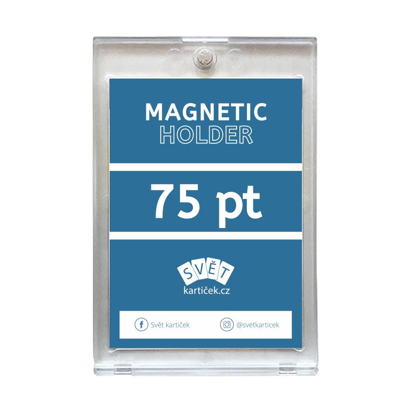 Magnetic holder One-Touch 75pt Svět kartiček