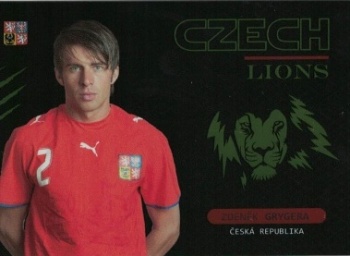 Zdenek Grygera Czech Republic proArena Repre v srdcich 2022 Czech Lions #LI03