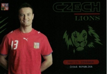 Martin Jiranek Czech Republic proArena Repre v srdcich 2022 Czech Lions #LI06