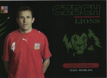 Tomas Galasek Czech Republic proArena Repre v srdcich 2022 Czech Lions #LI09