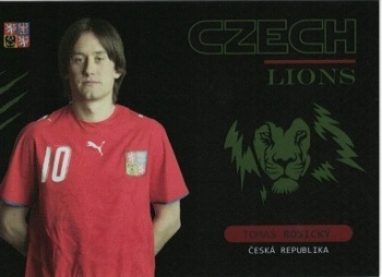 Tomas Rosicky Czech Republic proArena Repre v srdcich 2022 Czech Lions #LI15