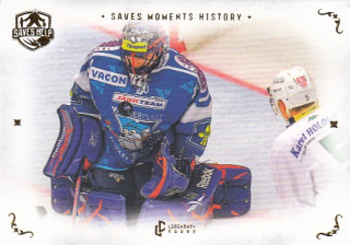 Lukas Cikanek Kladno Legendary Cards Saves Help Memorabilia 2022 Saves Moments History Gold /155 #SMH-01