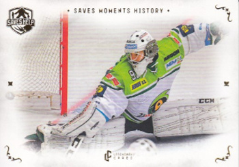 Tomas Zavorka Karlovy Vary Legendary Cards Saves Help Memorabilia 2022 Saves Moments History Gold /155 #SMH-18