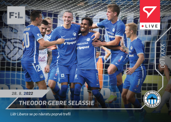 Theo Gebre Selassie Liberec FORTUNA:LIGA 2022/23 LIVE /44 #L-025