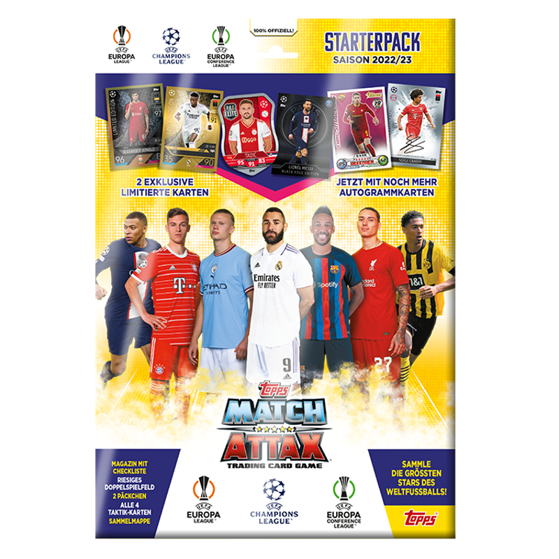 Topps Match Attax Champions League 2022/23 Starter Pack