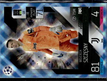 Wojciech Szczesny Juventus FC 2022/23 Topps Match Attax ChL Crystal Parallel #344