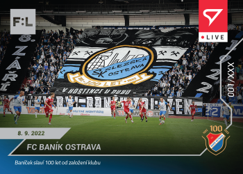 Předprodej - FC Baník Ostrava 100 let FORTUNA:LIGA 2022/23 LIVE #L-033