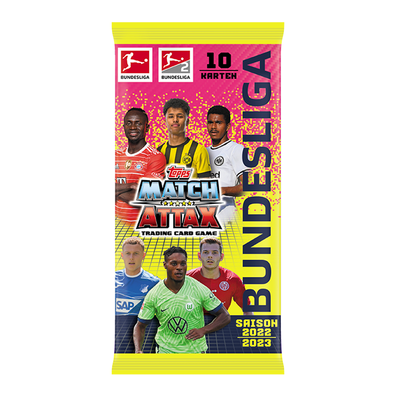 Topps Match Attax Bundesliga 2022/23 Balíček Fotbalové karty