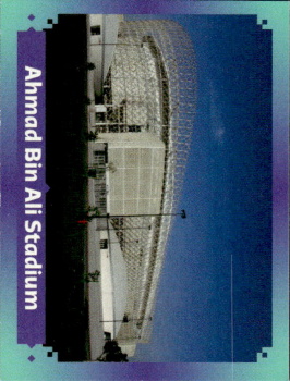Ahmad Bin Ali Stadium Stadiums samolepka Panini World Cup 2022 Silver version #FWC08