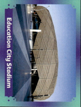Education City Stadium Stadiums samolepka Panini World Cup 2022 Silver version #FWC11