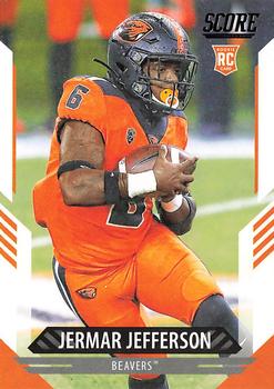 Jermar Jefferson Oregon State Beavers 2021 Panini Score NFL Rookie #320