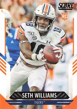 Seth Williams Auburn Tigers 2021 Panini Score NFL Rookie #334