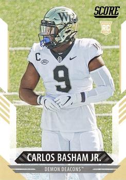 Carlos Basham Jr. Wake Forest Demon Deacons 2021 Panini Score NFL Rookie #347