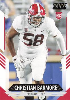 Christian Barmore Alabama Crimson Tide 2021 Panini Score NFL Rookie #349