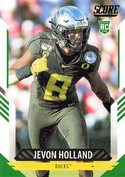 Jevon Holland Oregon Ducks 2021 Panini Score NFL Rookie #358