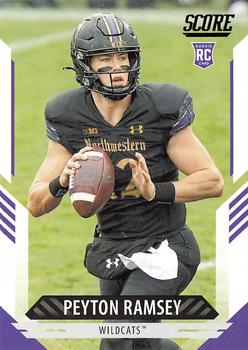 Peyton Ramsey Northwestern Wildcats 2021 Panini Score NFL Rookie #374