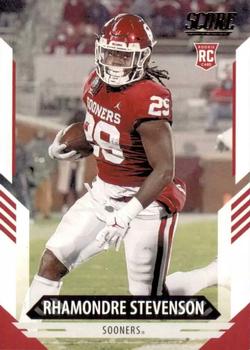 Rhamondre Stevenson Oklahoma Sooners 2021 Panini Score NFL Rookie #386