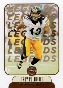 Troy Polamalu Pittsburgh Steelers 2021 Panini Legacy Football NFL Legends #104