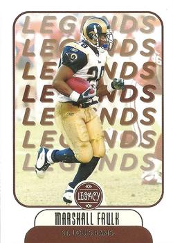 Marshall Faulk St. Louis Rams 2021 Panini Legacy Football NFL Legends #107