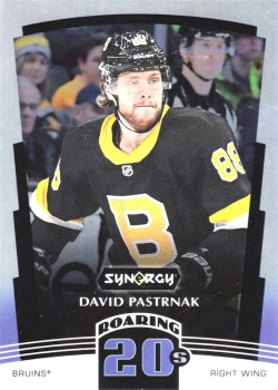 David Pastrnak Boston Bruins Upper Deck Synergy 2020/21 Roaring '20s #R-7