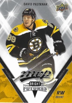 David Pastrnak Boston Bruins Upper Deck MVP 2017/18 Bright Futures #BF-4