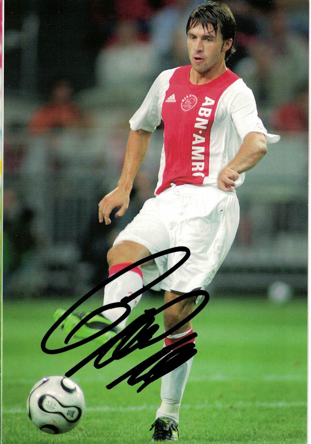 Zdenek Grygera Ajax Amsterdam 2005/06 Podpisova karta "de Ajacied" autogram