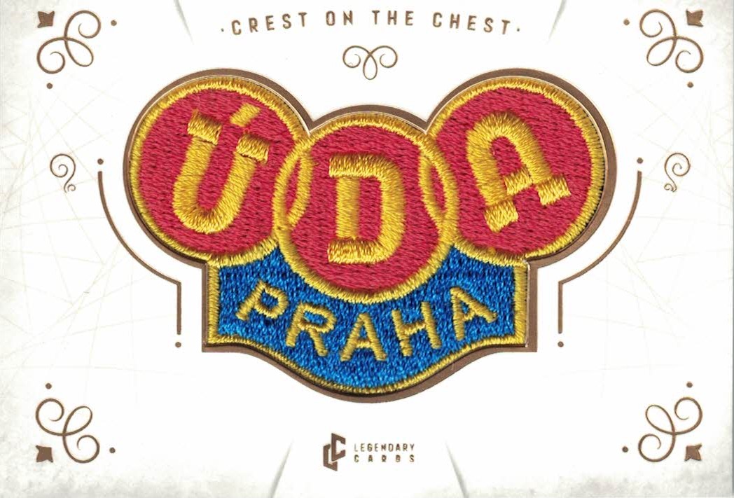 UDA Bravo Dukla Legendary Cards Crest on the Chest Gold #CC-2