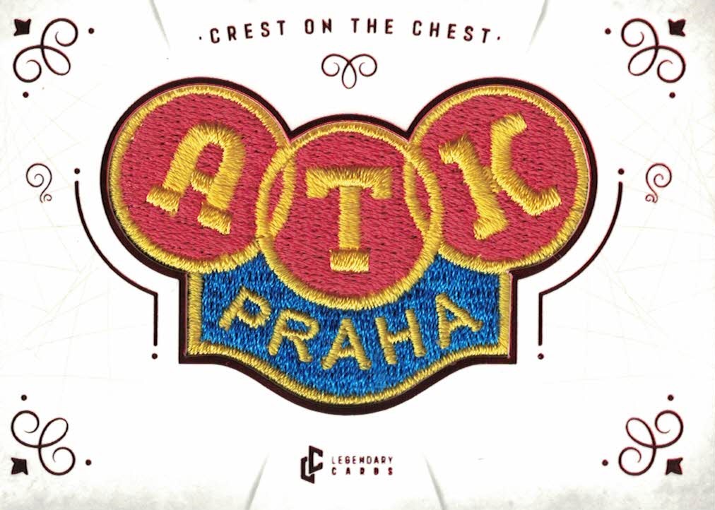 ATK Bravo Dukla Legendary Cards Crest on the Chest Red /11 #CC-1