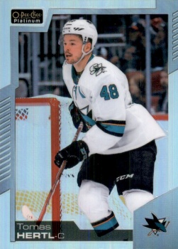 Tomas Hertl San Jose Sharks UD O-Pee-Chee Platinum 2020/21 Rainbow #047