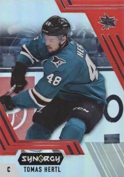 Tomas Hertl San Jose Sharks Upper Deck Synergy 2020/21 Red #019