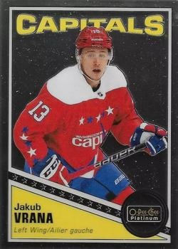 Jakub Vrana Washington Capitals UD O-Pee-Chee Platinum 2019/20 Retro #R-24