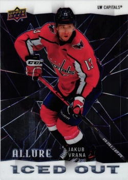 Jakub Vrana Washington Capitals Upper Deck Allure 2020/21 Iced Out #IO-03