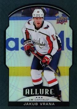 Jakub Vrana Washington Capitals Upper Deck Allure 2020/21 Black Rainbow #54