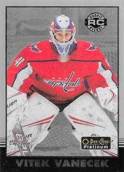 Vitek Vanecek Washington Capitals UD O-Pee-Chee Platinum 2020/21 Retro RC #R-82