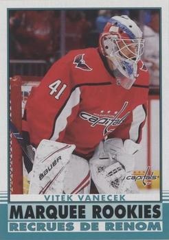 Vitek Vanecek Washington Capitals UD O-Pee-Chee 2020/21 Marquee Rookies #637