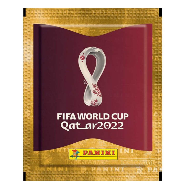 Panini World Cup 2022 Qatar Balíček Orange version Fotbalové samolepky