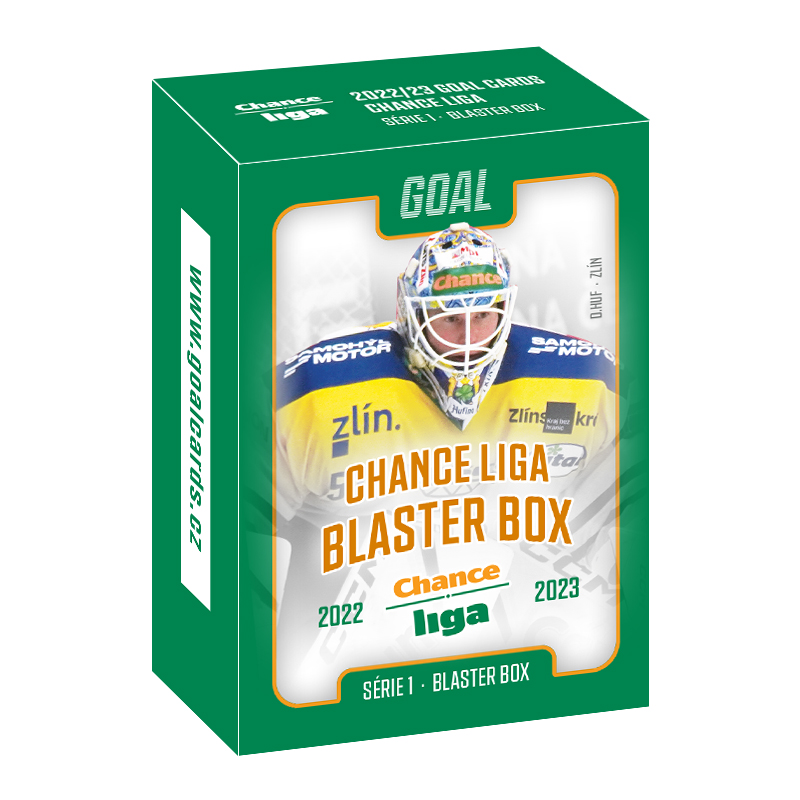 Předprodej - Chance Liga 2022/23 1. série GOAL Cards Blaster box