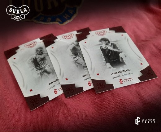 Kompletní set 90 karet Base Red Bravo Dukla Legendary Cards