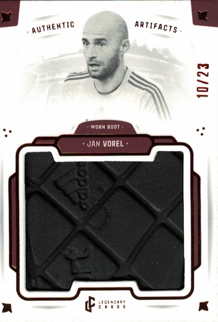 Jan Vorel Dukla Praha Bravo Dukla Legendary Cards /23 #AA-VOJ