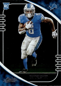 D'Andre Swift Detroit Lions 2020 Panini Absolute Football Rookie #124