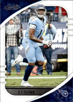 A.J. Brown Tennessee Titans 2020 Panini Absolute Football #87