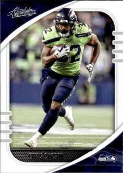 Chris Carson Seattle Seahawks 2020 Panini Absolute Football #82